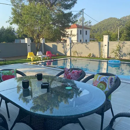 Villa Lotus In Camli Village, Jacuzzi And Pool